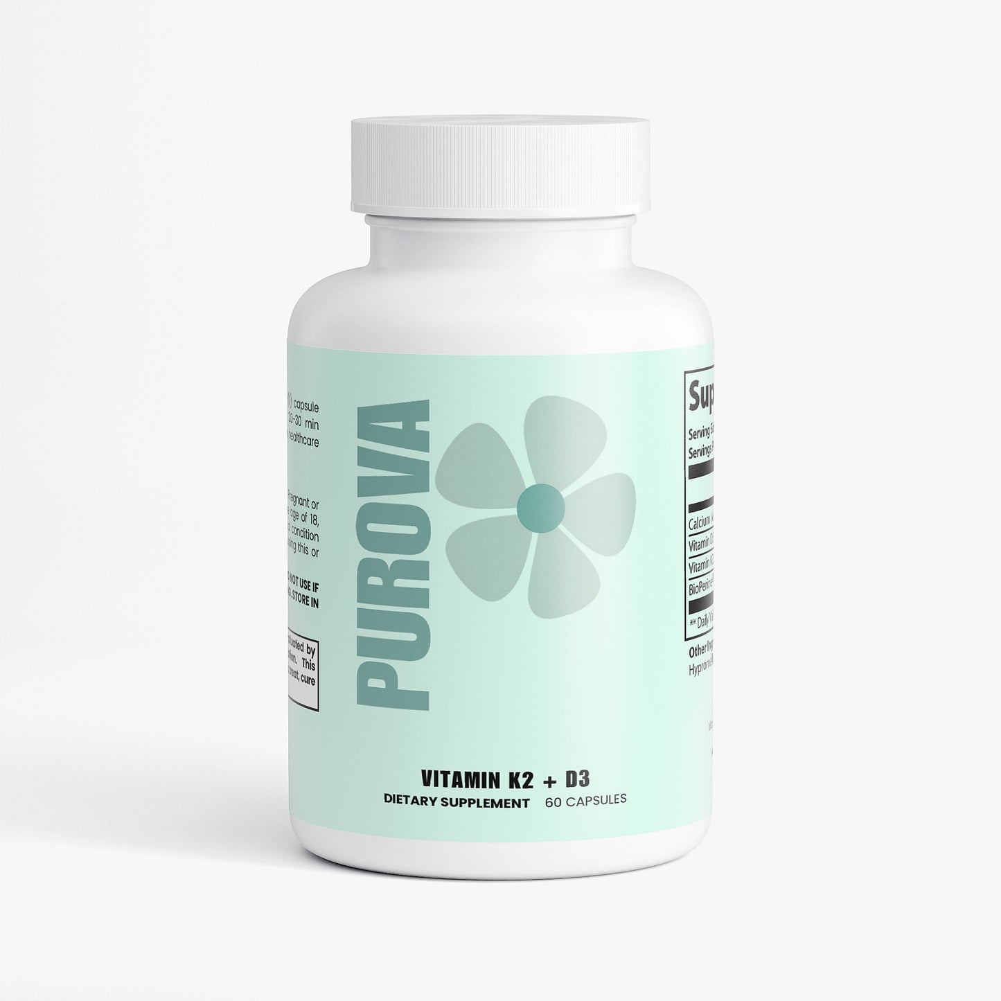 PUROVA Vitamin D2 + K3